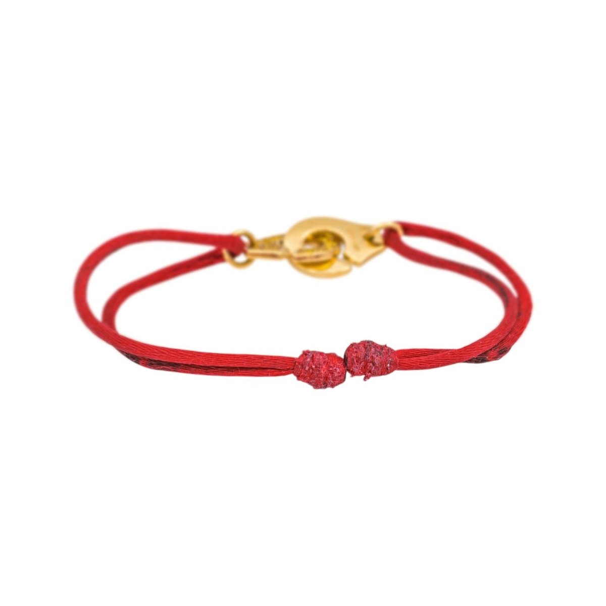 Bracelet Souple DINH VAN "Menottes R12" en or jaune et saphirs - Castafiore