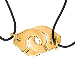 Bracelet Souple DINH VAN "Menottes R15" en or jaune - Castafiore