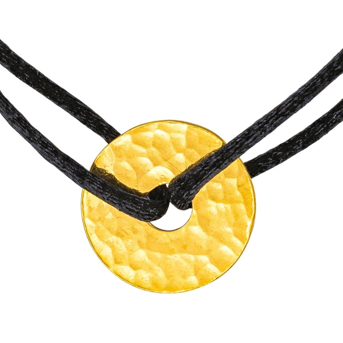 Bracelet Souple DINH VAN "Pi" en or jaune - Castafiore