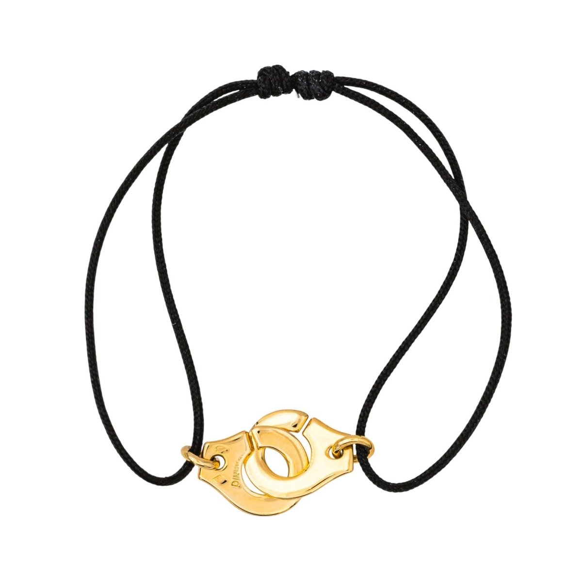 Bracelet Souple DINH VAN "R10" en or jaune - Castafiore