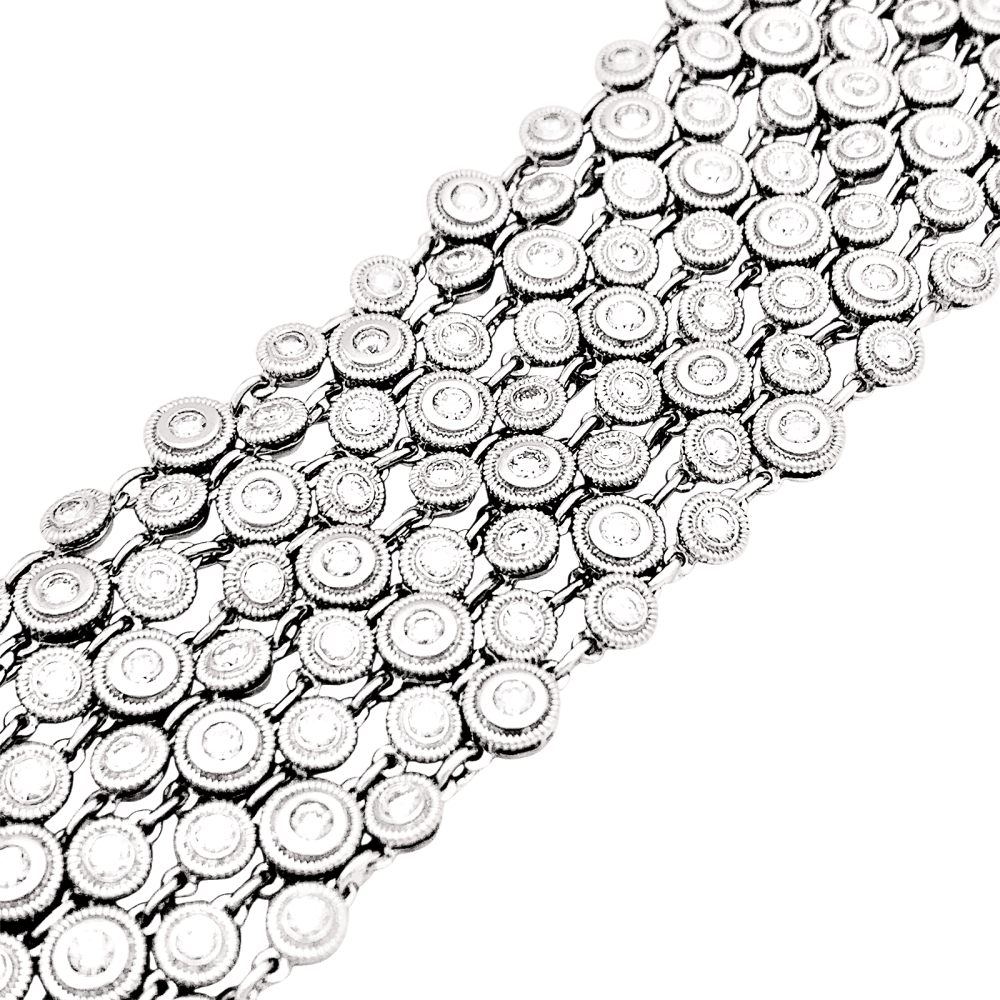 Bracelet Souple en or blanc et diamants - Castafiore