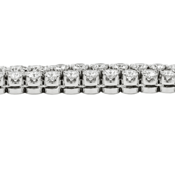 Bracelet Souple en or blanc et diamants - Castafiore