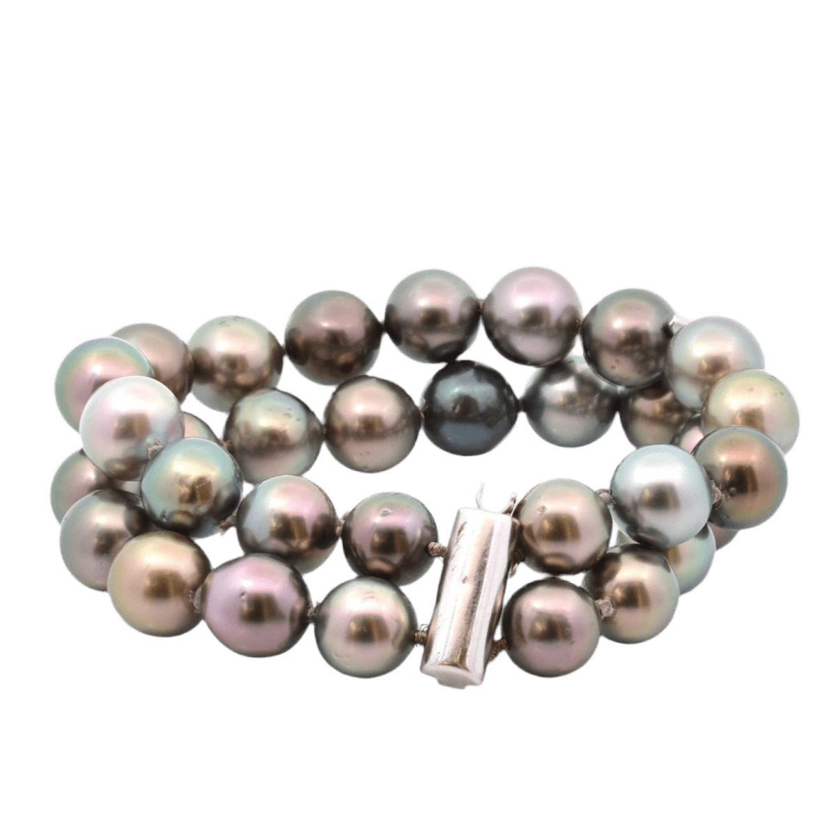 Bracelet Souple en or blanc et perles - Castafiore