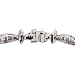 Bracelet Souple en or blanc, platine et diamants - Castafiore