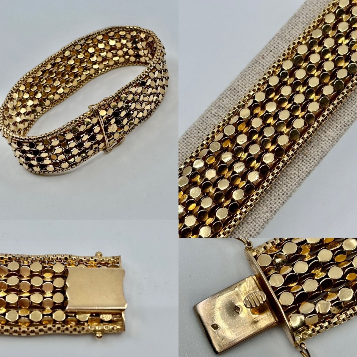 Bracelet Souple en or jaune - Castafiore