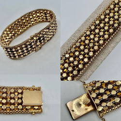 Bracelet Souple en or jaune - Castafiore