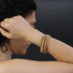 Bracelet souple en Or jaune - Castafiore