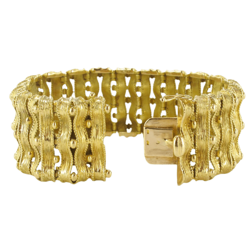 Bracelet Souple en or jaune - Castafiore