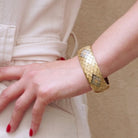 Bracelet Souple en or jaune et blanc - Castafiore