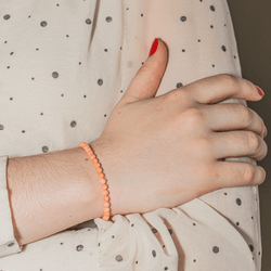 Bracelet Souple en or jaune et corail - Castafiore