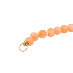 Bracelet Souple en or jaune et corail - Castafiore