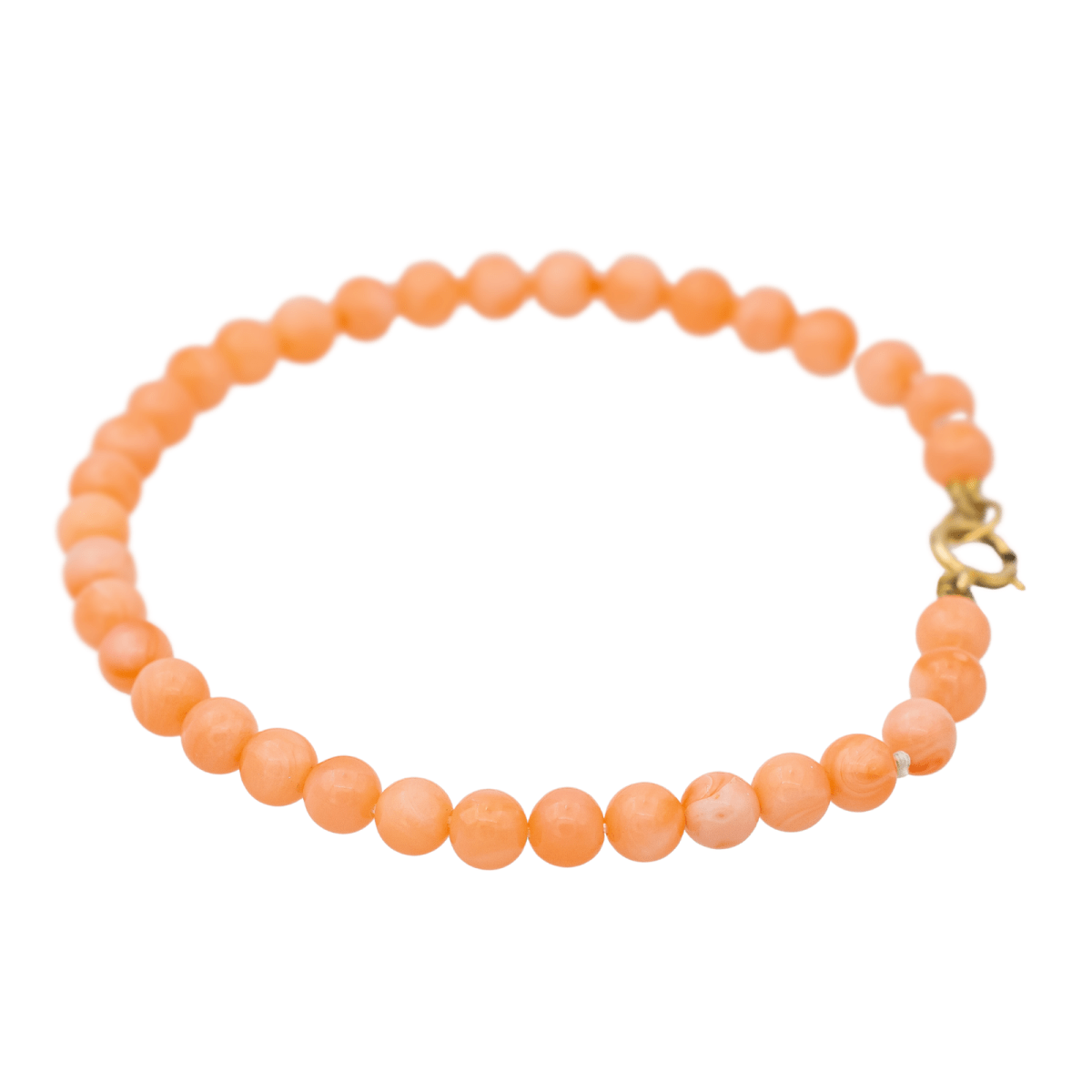 Bracelet Souple en or jaune et corail - Castafiore