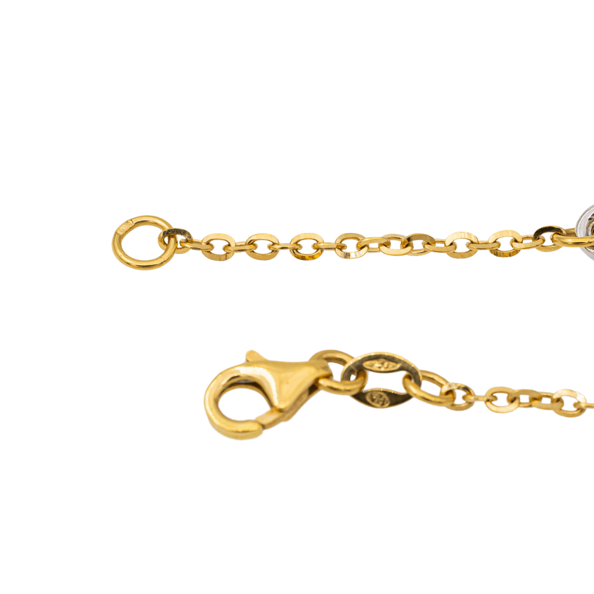 Bracelet Souple en or jaune et or blanc - Castafiore