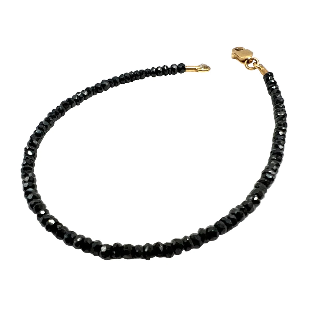 Bracelet Souple en or jaune et spinelles - Castafiore