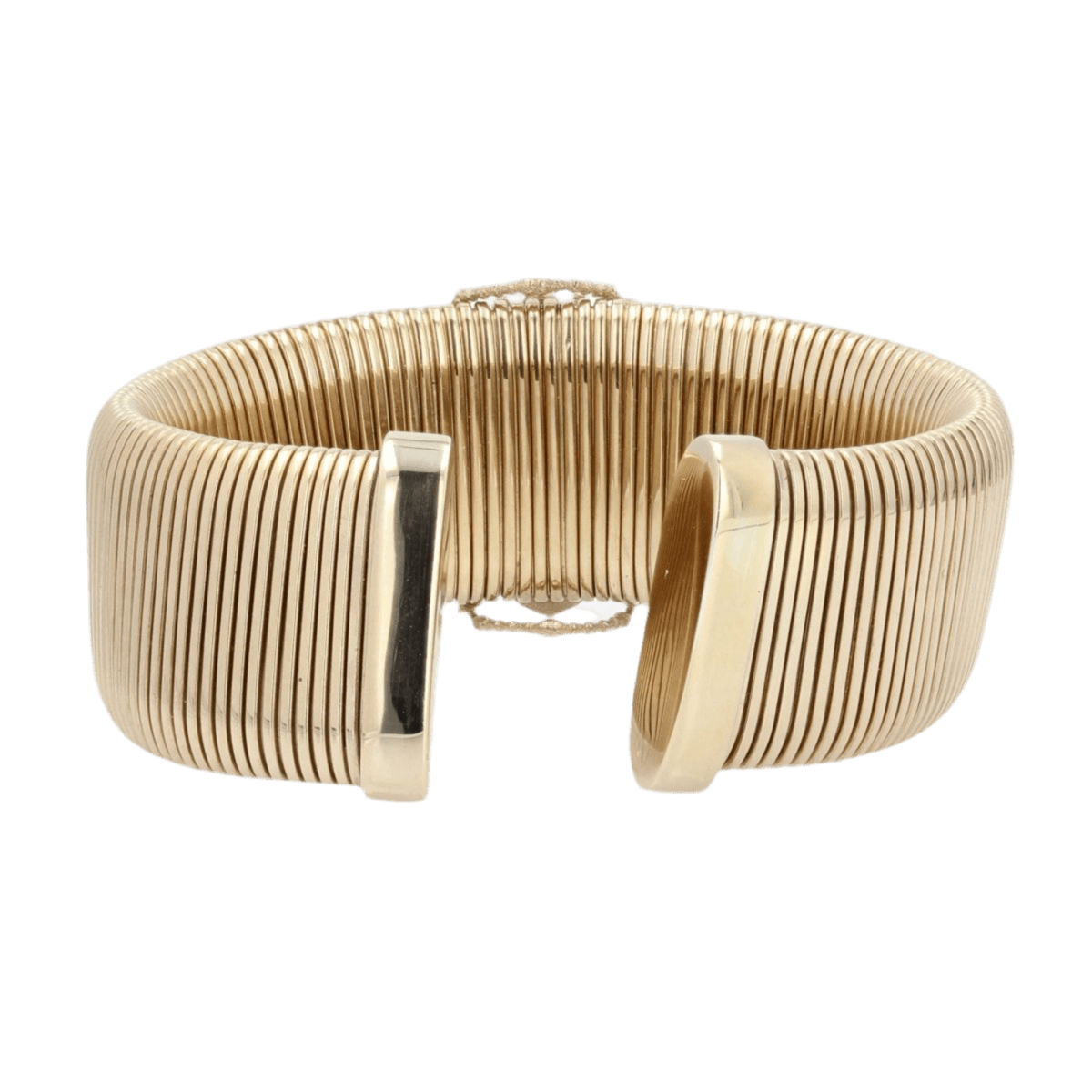 Bracelet Souple en vermeil, argent, recouvert d'or jaune - Castafiore