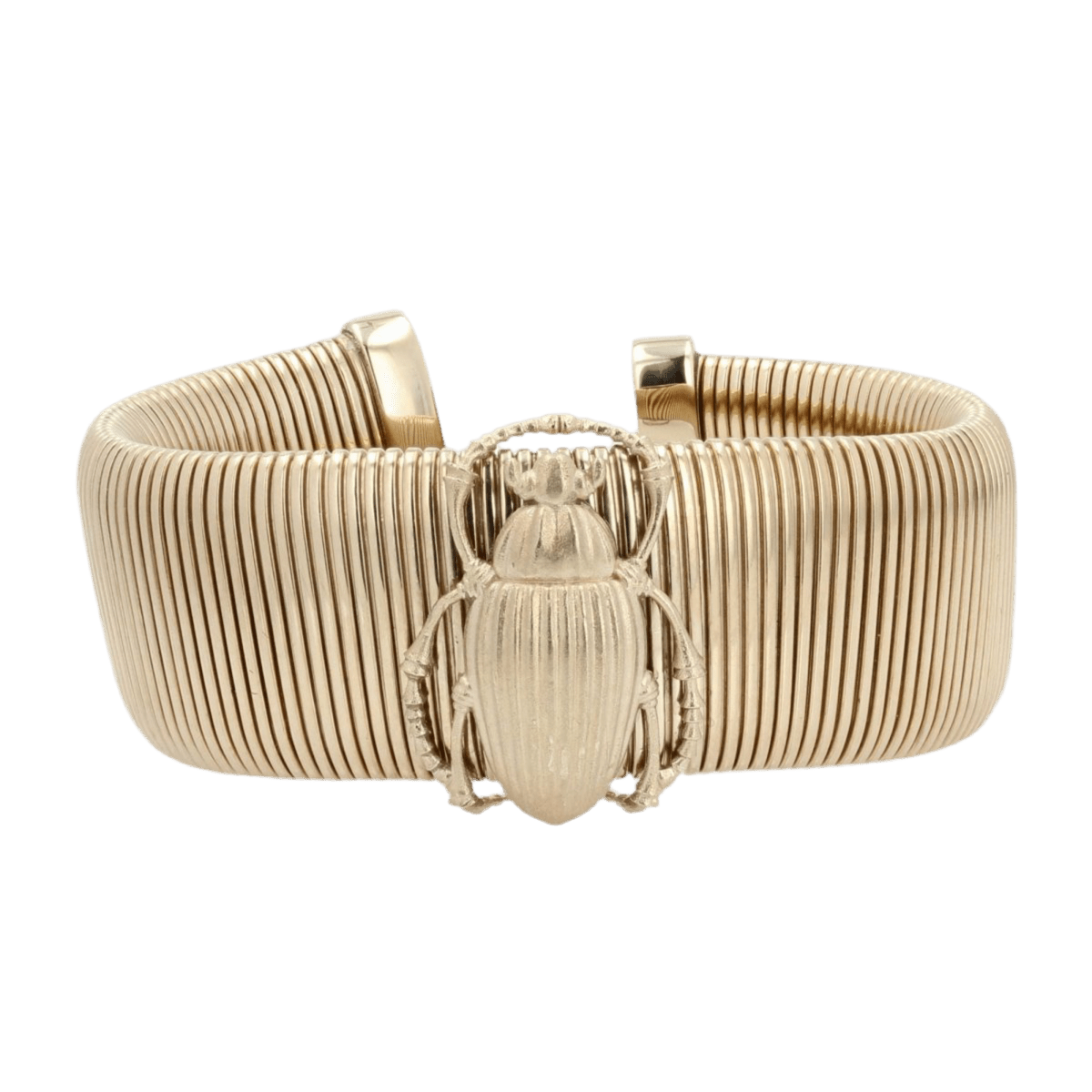 Bracelet Souple en vermeil, argent, recouvert d'or jaune - Castafiore