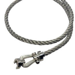 Bracelet Souple "Force 10" en or blanc - Castafiore