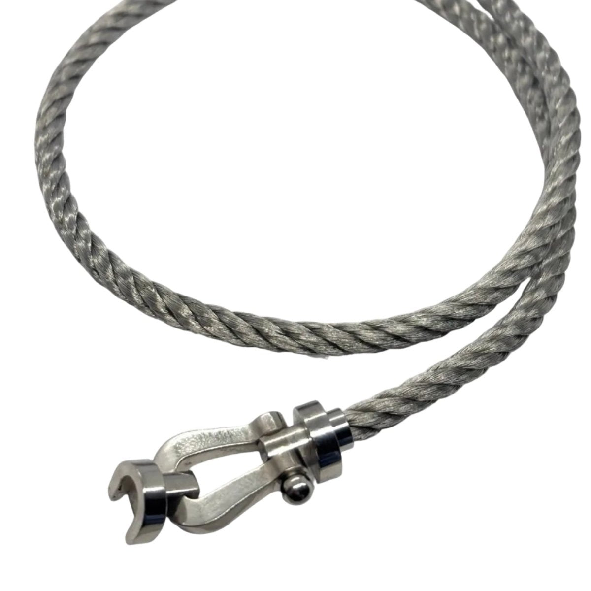 Bracelet Souple "Force 10" en or blanc - Castafiore