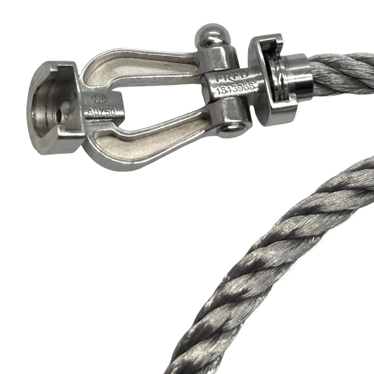 Bracelet Souple "Force 10" en or blanc - Castafiore