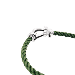 Bracelet Souple FRED "Force 10" en or blanc - Castafiore