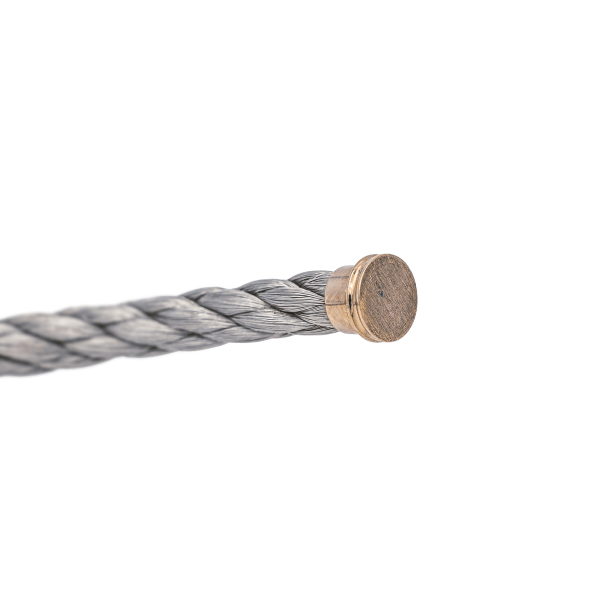 Bracelet Souple FRED "Force 10" en or jaune et acier - Castafiore