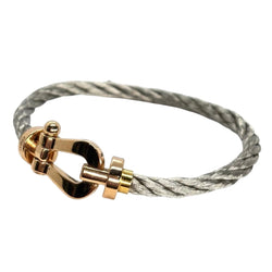 Bracelet Souple FRED "Force 10" en or rose - Castafiore