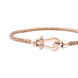 Bracelet Souple FRED "Force 10" en or rose - Castafiore