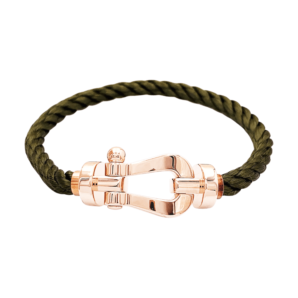 Bracelet Souple FRED "Force 10" en or rose - Castafiore
