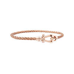 Bracelet Souple FRED "Force 10" en or rose - Castafiore