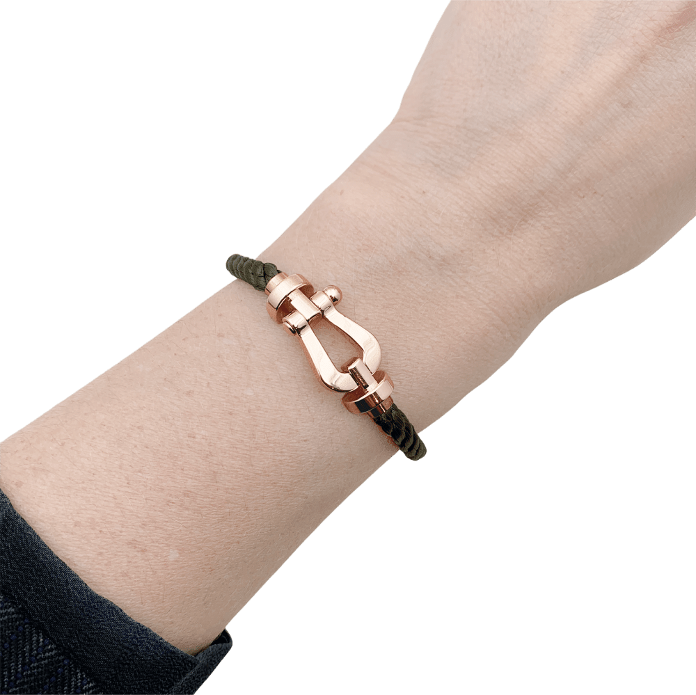 Bracelet Souple FRED "Force 10" en or rose - Castafiore