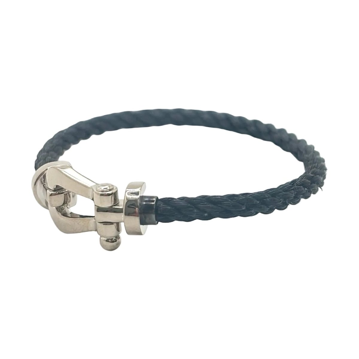 Bracelet Souple FRED "Force 10" GM en or blanc - Castafiore