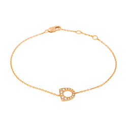 Bracelet Souple FRED "Success" en or rose et diamants - Castafiore