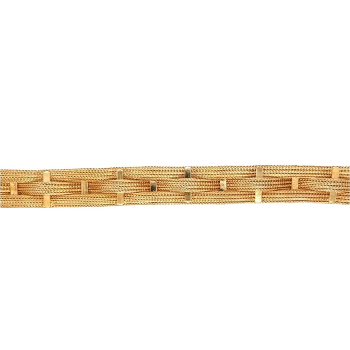 Bracelet Souple FRETELLI FILIPPINI en or jaune - Castafiore