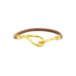 Bracelet Souple HERMÈS "Jumbo" en cuir - Castafiore