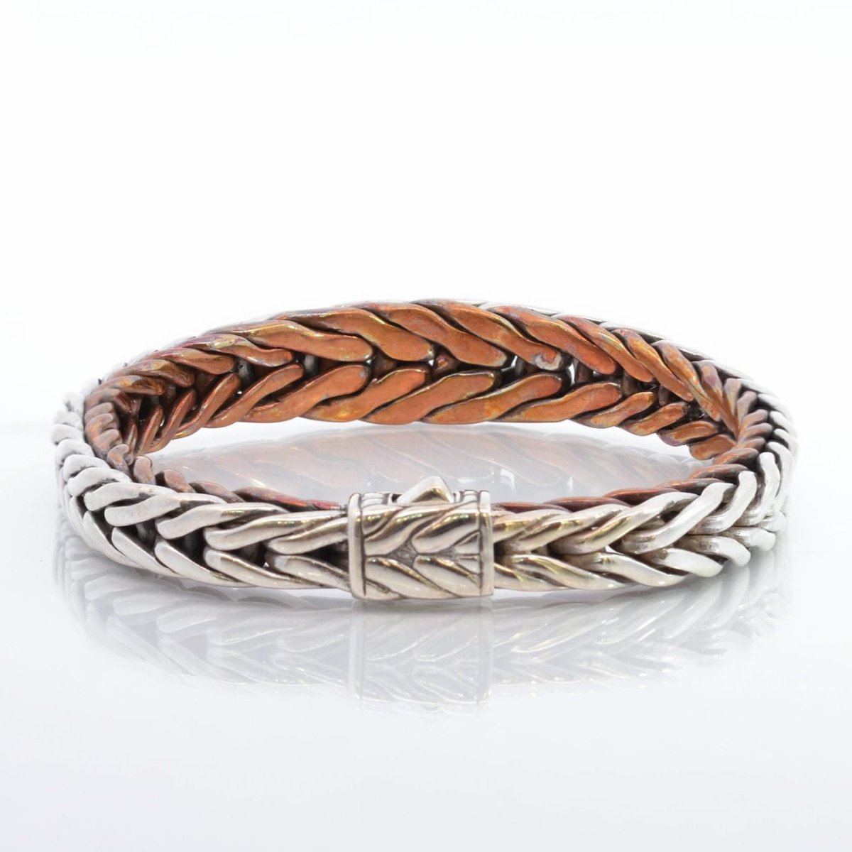 Bracelet Souple JOHN HARDY en argent et cuivre - Castafiore