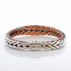 Bracelet Souple JOHN HARDY en argent et cuivre - Castafiore