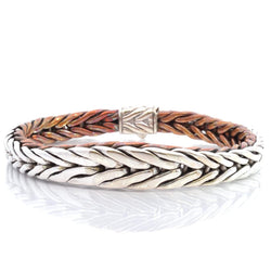 Bracelet Souple JOHN HARDY en argent et cuivre - Castafiore