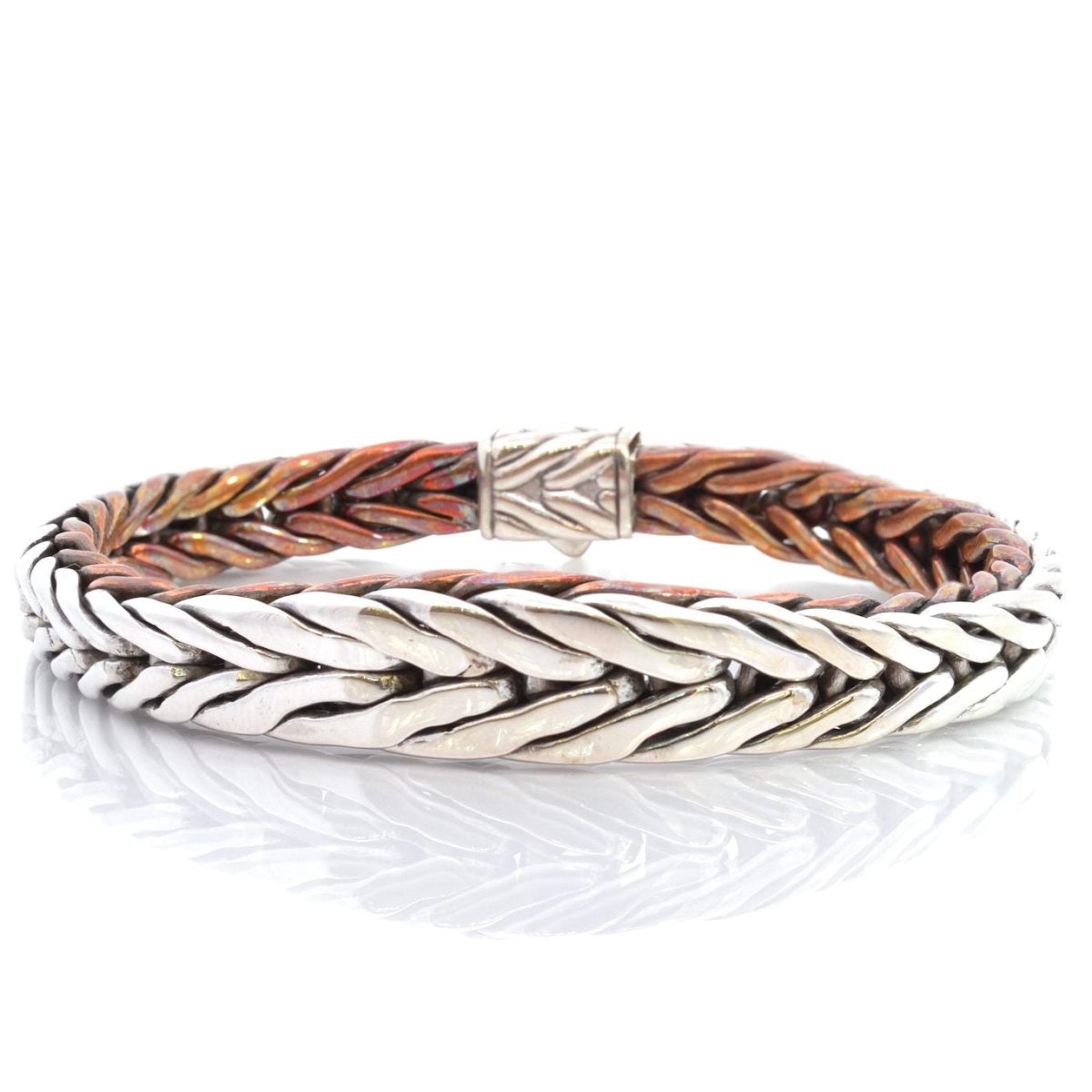 Bracelet Souple JOHN HARDY en argent et cuivre - Castafiore