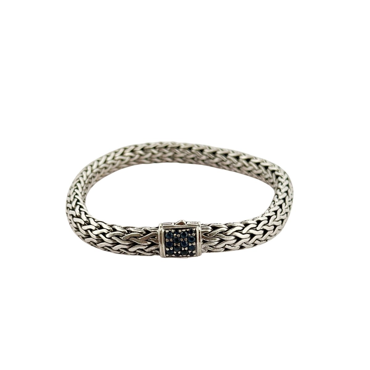 Bracelet Souple JOHN HARDY en argent et saphir - Castafiore
