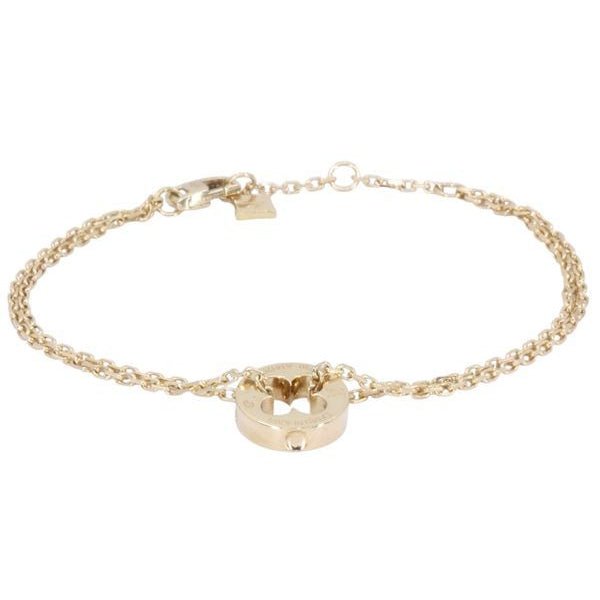 Bracelet Souple LOUIS VUITTON "Empreinte Métal" en or jaune - Castafiore