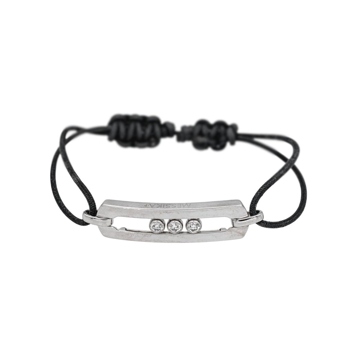 Bracelet Souple MESSIKA en or blanc et diamants - Castafiore