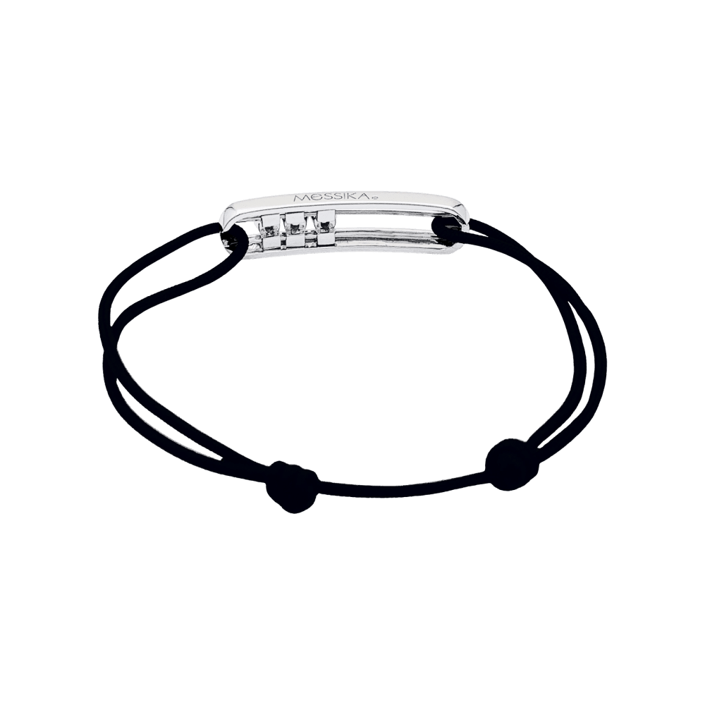 Bracelet Messika, "Messika Care(s)", white gold and diamonds.