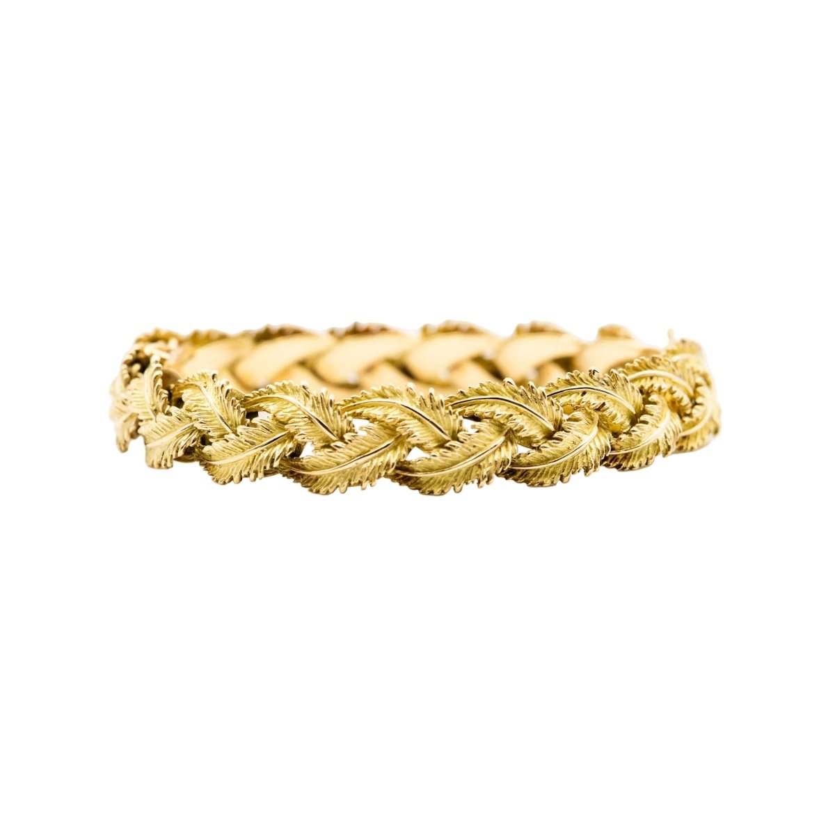 Bracelet Souple VAN CLEEF & ARPELS en or jaune - Castafiore