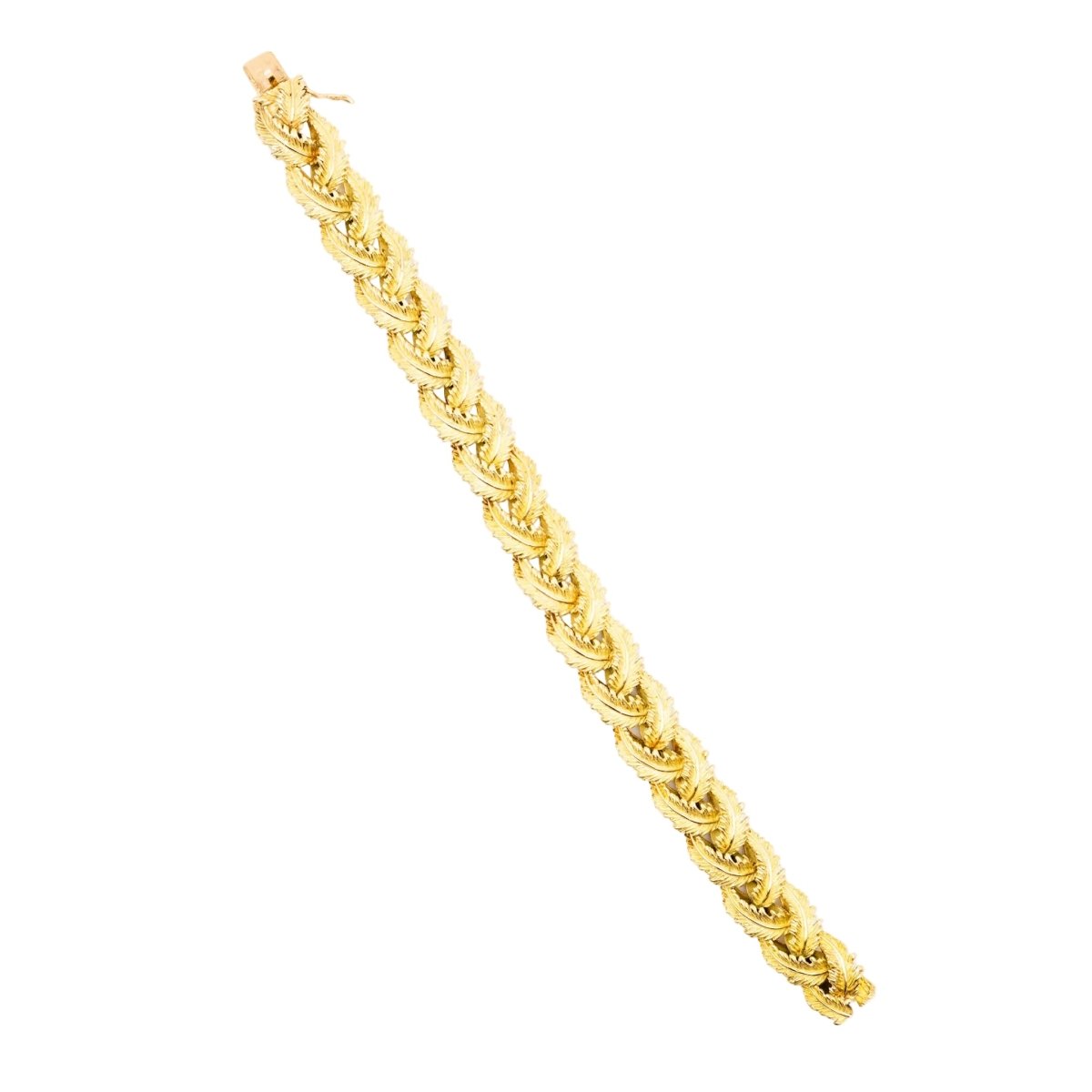 Bracelet Souple VAN CLEEF & ARPELS en or jaune - Castafiore