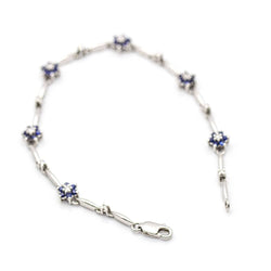 Bracelet SPRING avec saphirs et diamants - Castafiore