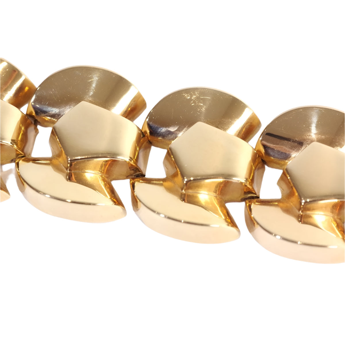 Bracelet Tank en or - Castafiore