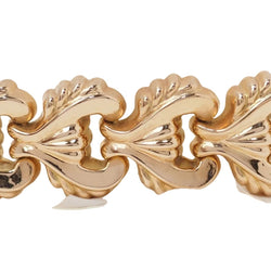 Bracelet Tank en or jaune - Castafiore