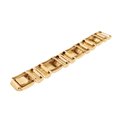Bracelet Tank en or jaune et or rose - Castafiore