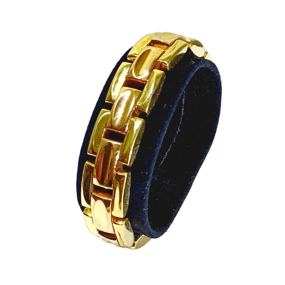 Bracelet Tank en or jaune et or rose - Castafiore