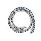 Bracelet tennis en or avec saphir bleu naturel - Castafiore